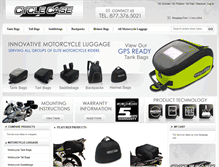 Tablet Screenshot of cyclecase.com